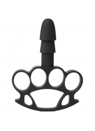 Кастет с штырьком для насадок Vac-U-Lock Knuckle Up - Doc Johnson - купить с доставкой в Пензе