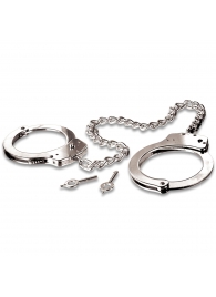 Металлические наручники Metal Leg Cuffs - Pipedream - купить с доставкой в Пензе