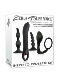 Набор стимуляторов простаты Intro To Prostate Kit - Zero Tolerance - в Пензе купить с доставкой