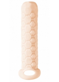 Телесный фаллоудлинитель Homme Long - 13,5 см. - Lola Games - в Пензе купить с доставкой