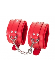 Красные оковы Anonymo из искусственной кожи - ToyFa - купить с доставкой в Пензе