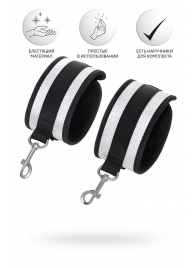 Серебристо-черные оковы Anonymo - ToyFa - купить с доставкой в Пензе