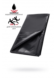 Черная простыня для секса из ПВХ - 220 х 200 см. - ToyFa - купить с доставкой в Пензе