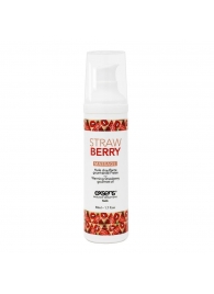 Разогревающее массажное масло  с ароматом клубники Gourmet Strawberry - 50 мл. - Exsens - купить с доставкой в Пензе