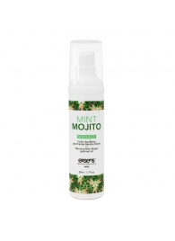 Разогревающее массажное масло с ароматом мохито Gourmet Mint Mojito - 50 мл. - Exsens - купить с доставкой в Пензе