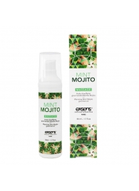 Разогревающее массажное масло с ароматом мохито Gourmet Mint Mojito - 50 мл. - Exsens - купить с доставкой в Пензе