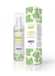 Разогревающее массажное масло Gourmet Spearmint Organic с органическими ингредиентами - 50 мл. - Exsens - купить с доставкой в Пензе