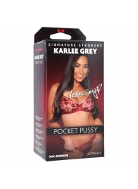 Мастурбатор-вагина Karlee Grey ULTRASKYN Pocket Pussy - Doc Johnson - в Пензе купить с доставкой
