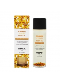 Органическое массажное масло AMBER JOJOBA - 100 мл. - Exsens - купить с доставкой в Пензе
