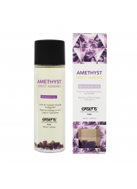 Органическое массажное масло AMETHYST SWEET ALMOND - 100 мл. - Exsens - купить с доставкой в Пензе