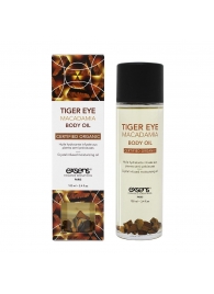 Органическое массажное масло TIGER EYE MACADAMIA - 100 мл. - Exsens - купить с доставкой в Пензе
