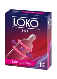 Стимулирующая насадка на пенис LOKO HOT с возбуждающим эффектом - Sitabella - в Пензе купить с доставкой