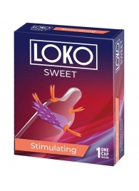 Стимулирующая насадка на пенис LOKO SWEET с возбуждающим эффектом - Sitabella - в Пензе купить с доставкой