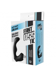 Черный вибромассажер простаты FantASStic Vibrating Prostate Massager - 11,3 см. - Dream Toys - в Пензе купить с доставкой