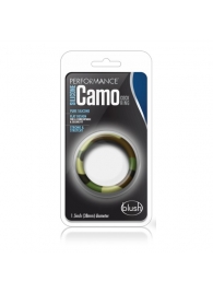 Эрекционное кольцо камуфляжной расцветки Silicone Camo Cock Ring - Blush Novelties - в Пензе купить с доставкой
