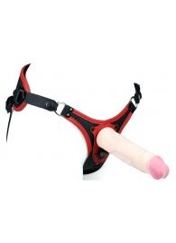 Пояс унисекс UNISEX Style с 2 насадками - LOVETOY (А-Полимер) - купить с доставкой в Пензе