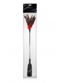 Стек-щекоталка Sweet Caress Feather Whip - 58 см. - Sweet Caress - купить с доставкой в Пензе