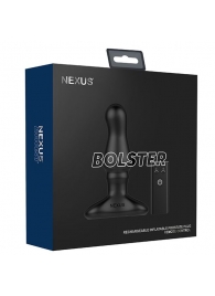 Черный вибростимулятор простаты Nexus Bolster - 12,3 см. - Nexus Range - в Пензе купить с доставкой