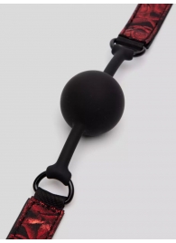 Кляп-шар на двусторонних ремешках Reversible Silicone Ball Gag - Fifty Shades of Grey - купить с доставкой в Пензе