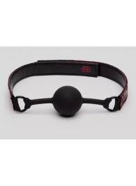 Кляп-шар на двусторонних ремешках Reversible Silicone Ball Gag - Fifty Shades of Grey - купить с доставкой в Пензе