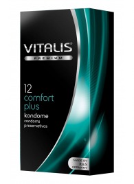 Контурные презервативы VITALIS PREMIUM comfort plus - 12 шт. - Vitalis - купить с доставкой в Пензе