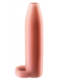 Телесная насадка Real Feel Enhancer XL - 17 см. - Pipedream - в Пензе купить с доставкой