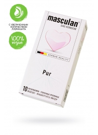Супертонкие презервативы Masculan Pur - 10 шт. - Masculan - купить с доставкой в Пензе