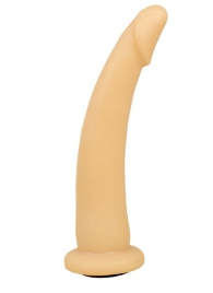 Телесная гладкая насадка-фаллоимитатор Harness - 20 см. - LOVETOY (А-Полимер) - купить с доставкой в Пензе