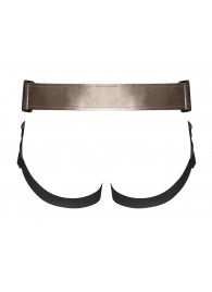 Бронзовый пояс для насадок Curious Harness - Strap-on-me - купить с доставкой в Пензе