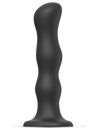 Черная насадка Strap-On-Me Dildo Geisha Balls size XL - Strap-on-me - купить с доставкой в Пензе