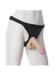 Трусики с насадкой Vac-U-Lock Set 7  ULTRASKYN Ultra Harness - 17,3 см. - Doc Johnson - купить с доставкой в Пензе