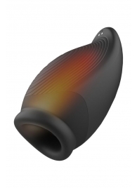 Мастурбатор с вибрацией и функцией нагрева Squeezable Stroker - Dream Toys - в Пензе купить с доставкой