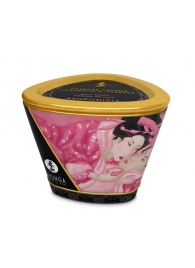 Массажная свеча Rose Petals с ароматом розы - 170 мл. - Shunga - купить с доставкой в Пензе