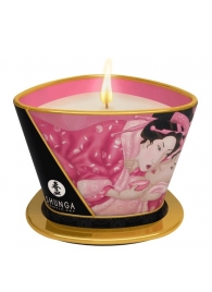 Массажная свеча Rose Petals с ароматом розы - 170 мл. - Shunga - купить с доставкой в Пензе