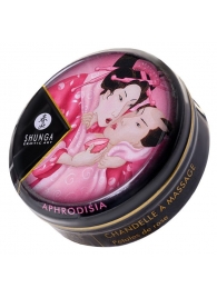 Массажная свеча Rose Petals с ароматом розы - 30 мл. - Shunga - купить с доставкой в Пензе