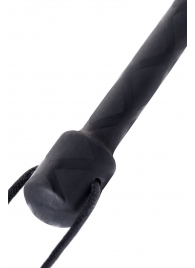 Чёрный стек с фигуркой леопарда на наконечнике - 21 см. - ToyFa - купить с доставкой в Пензе