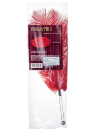 Красное страусовое пёрышко - ToyFa - купить с доставкой в Пензе