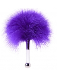 Фиолетовая пуховая щекоталка - ToyFa - купить с доставкой в Пензе