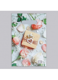 Полиэтиленовый пакет  Подарочек  с вырубной усиленной ручкой - 20 х 30 см. - Сима-Ленд - купить с доставкой в Пензе