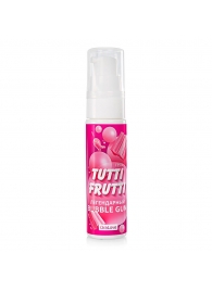 Интимный гель на водной основе Tutti-Frutti Bubble Gum - 30 гр. - Биоритм - купить с доставкой в Пензе