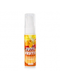 Интимный гель на водной основе Tutti-Frutti  Ванильный пудинг  - 30 гр. - Биоритм - купить с доставкой в Пензе