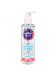 Гель-лубрикант на водной основе Aqua Comfort Aroma с ароматом персика - 195 гр. - Биоритм - купить с доставкой в Пензе
