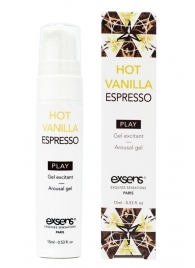 Возбуждающий гель Hot Vanilla Espresso Arousal Gel - 15 мл. - Exsens - купить с доставкой в Пензе