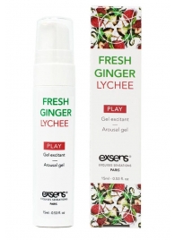 Возбуждающий гель Fresh Ginger Lychee Arousal Gel - 15 мл. - Exsens - купить с доставкой в Пензе