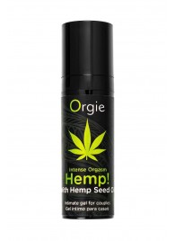 Возбуждающий интимный гель для пар ORGIE Hemp Intense Orgasm - 15 мл. - ORGIE - купить с доставкой в Пензе