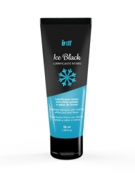 Лубрикант на водной основе Ice Black с ледяным эффектом - 50 мл. - INTT - купить с доставкой в Пензе