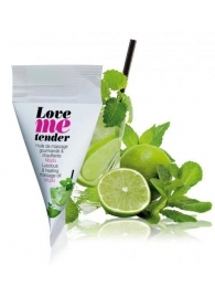 Съедобное согревающее массажное масло Love Me Tender Mojito с ароматом мохито - 10 мл. - Love to Love - купить с доставкой в Пензе