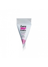 Съедобное согревающее массажное масло Love Me Tender Cotton Candy с ароматом сладкой ваты - 10 мл. - Love to Love - купить с доставкой в Пензе