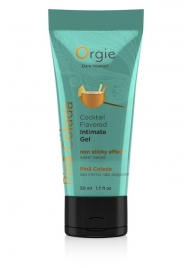 Съедобный интимный гель Orgie Lube Tube Cocktail Pina Colada - 50 мл. - ORGIE - купить с доставкой в Пензе