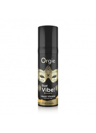Съедобный гель Dual Vibe Pina Colada с эффектом вибрации и вкусом коктейля пина колада - 15 мл. - ORGIE - купить с доставкой в Пензе